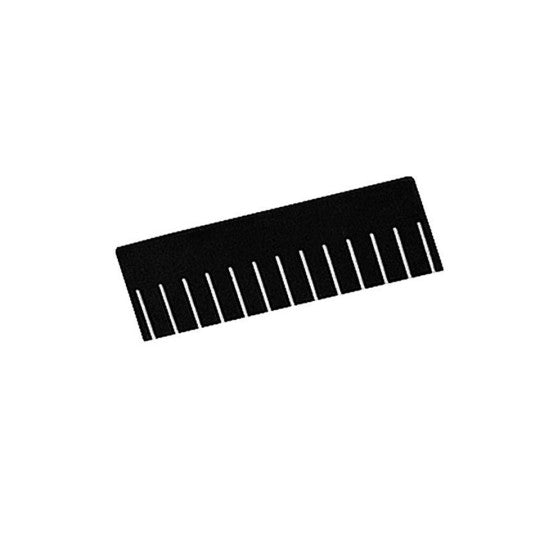 Divisorio a pettine fessurato - Dim. 255 × 90 mm