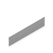 Schlitzkammteiler - Maße 555 × 120 mm