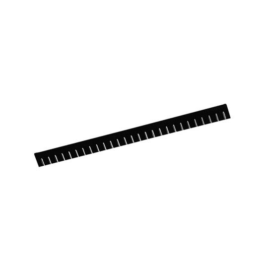 Divisorio a pettine fessurato - Dim. 555 × 45 mm
