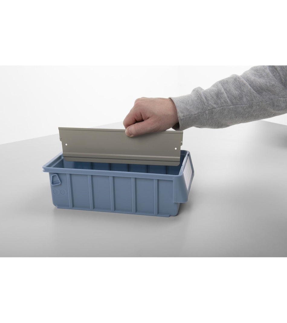 Divisorio longitudinale per cassetta RK Box Classic, L2,5 x P265,5 x H74,5 mm