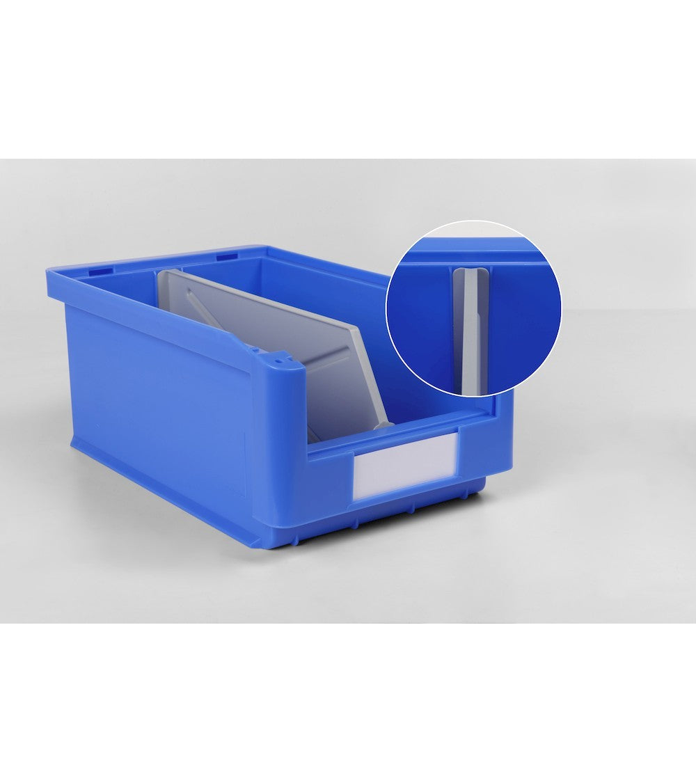 Longitudinal divider for classic picking box container size 4/4A5 - dim. mm L=29 D=449 A=175