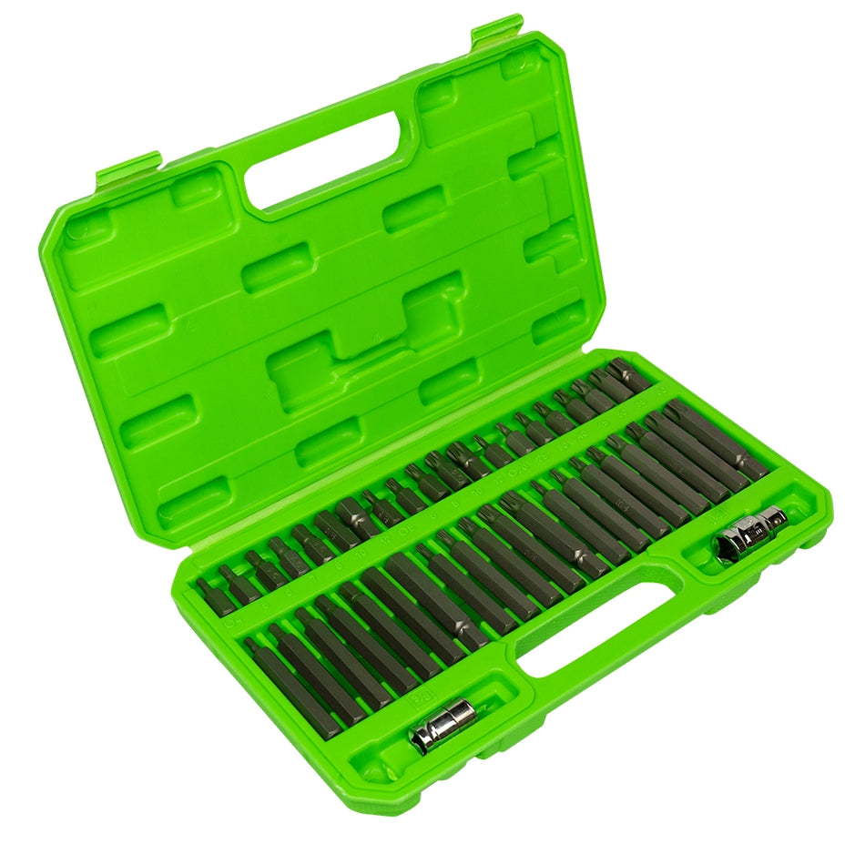 Case with 42 torx, triple square and allen keys - tamper-proof