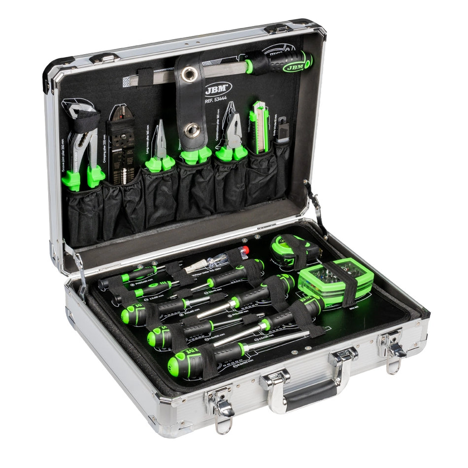 108pcs 1/2" aluminum tool case