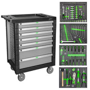 Carrello a 7 cassetti