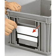 Bogen mit 3 Papieretiketten - Größe 210 x 81 mm