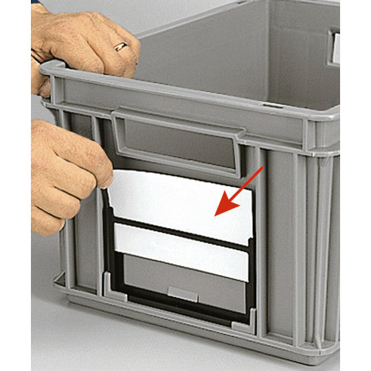 Sheet of 3 paper labels - size 210 x 81 mm
