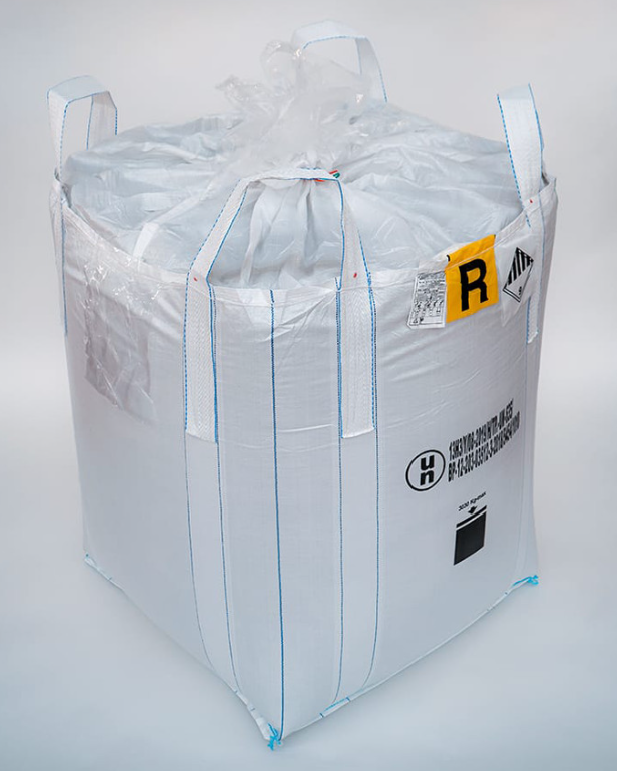 Saccone Big Bag in Polipropilene omologato ONU 13H3/Y - Dim. 90x90x120 cm