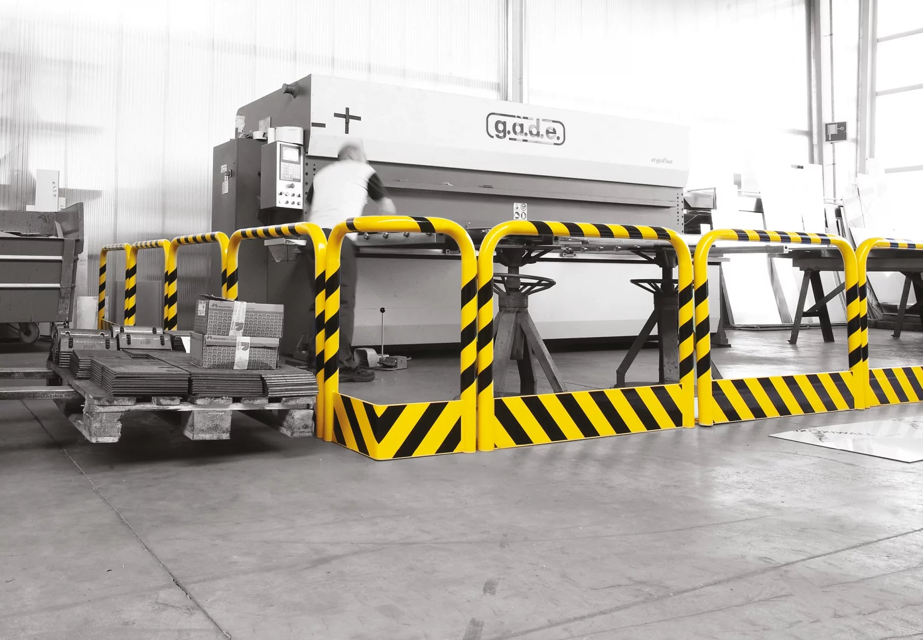 Barriera paracolpi angolare