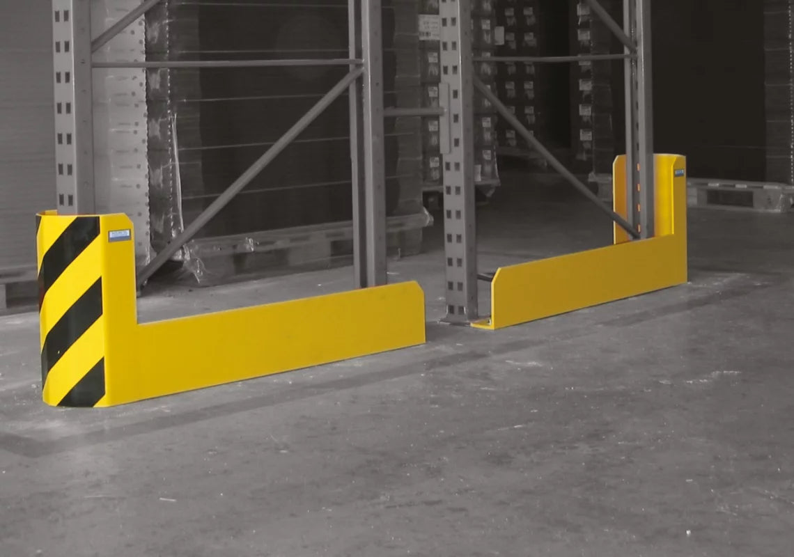 Protezione testata scaffale ad elevata resistenza 