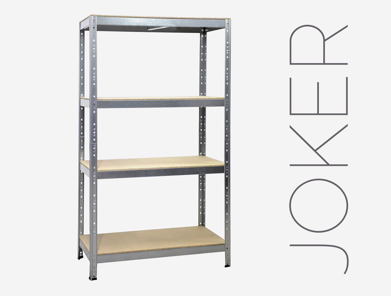 Interlocking metal shelving - JOKER