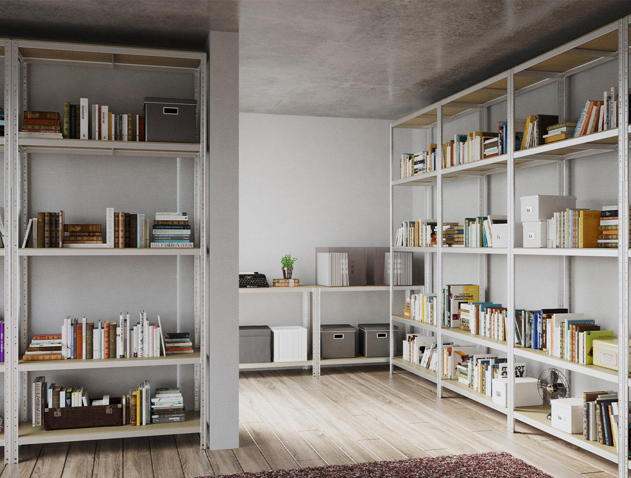 Scaffalatura in metallo ad incastro - JOKER