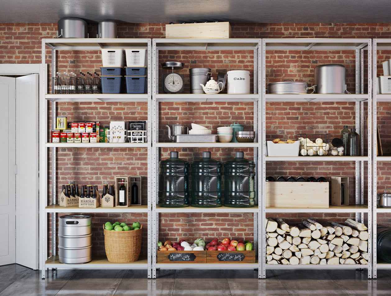 Scaffalatura in metallo ad incastro - JOKER