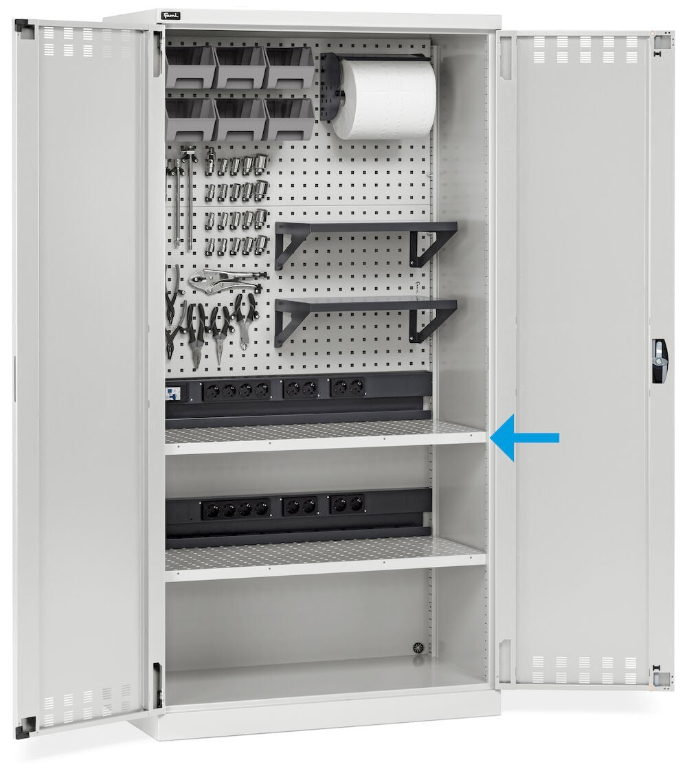 Perforiertes Oberteil/Panel für Performance-Gehäuse - Maße mm L=995 T=500 A=30