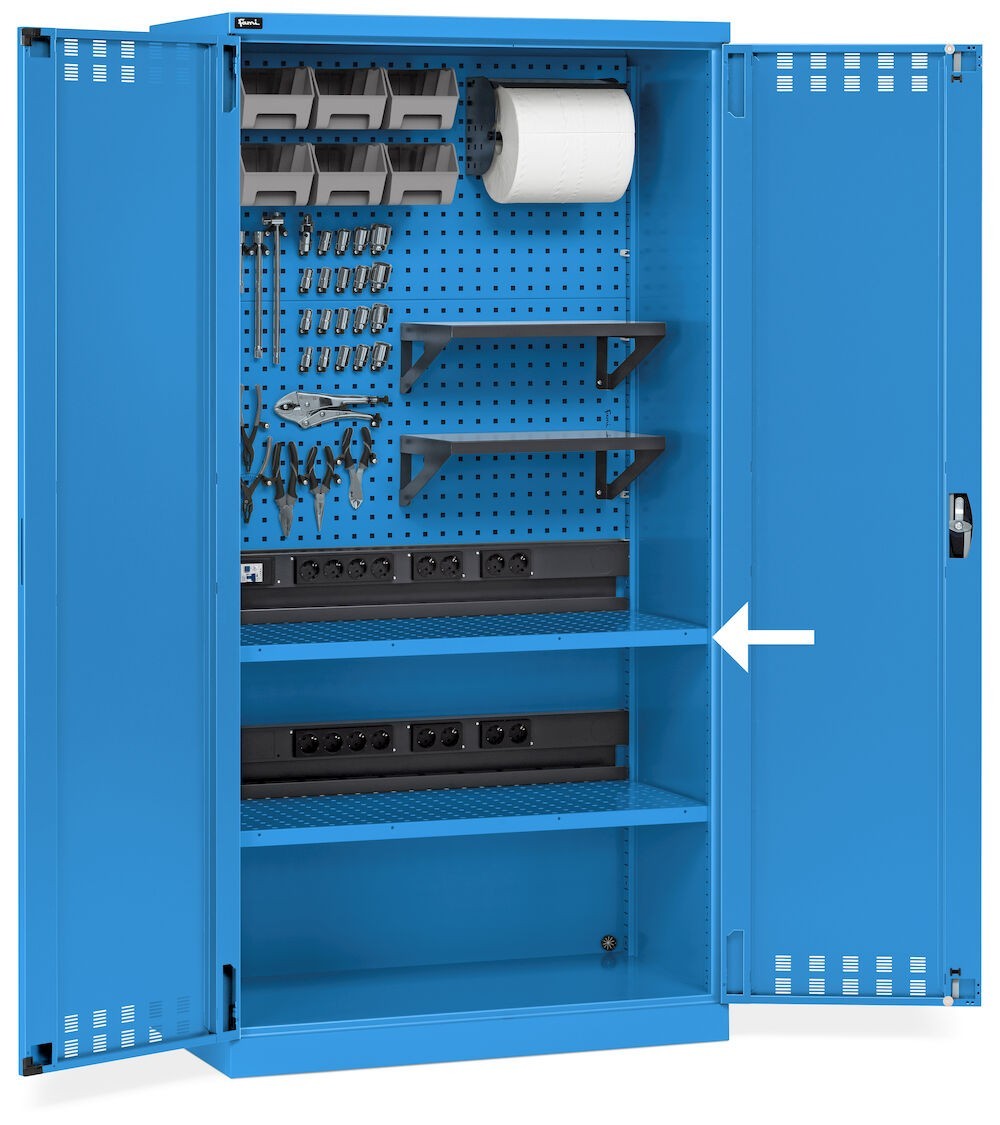 Perforiertes Oberteil/Panel für Performance-Gehäuse - Maße mm L=995 T=500 A=30