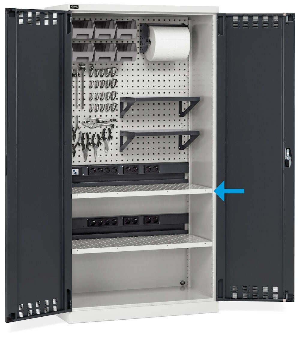 Perforiertes Oberteil/Panel für Performance-Gehäuse - Maße mm L=995 T=500 A=30