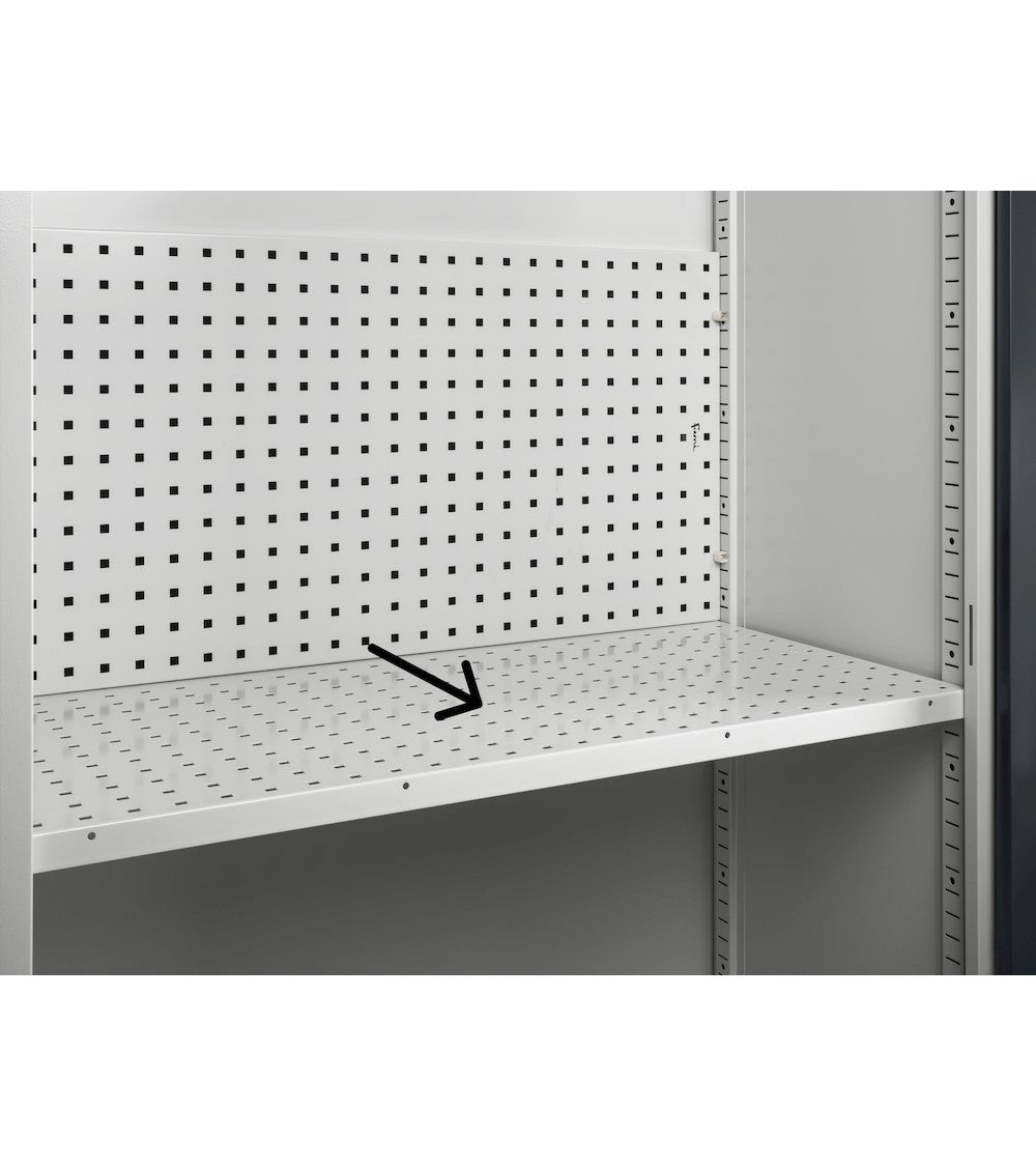 Kit 2 Regale/Paneele für Performance-Garderoben - Maße mm L=995 T=500 A=30