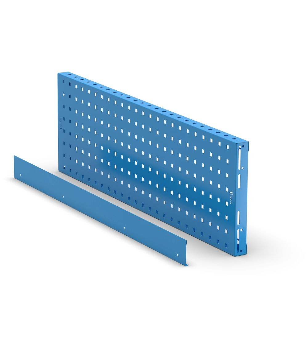 Kit of 3 tool holder panels and 2 edges, 953x40x304 mm