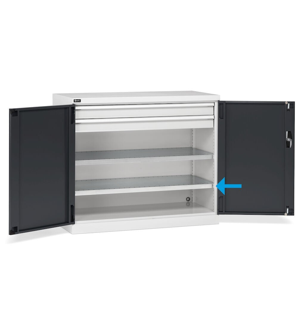 Slotted top for performance cabinets - dim. mm L=1165 D=500 A=35