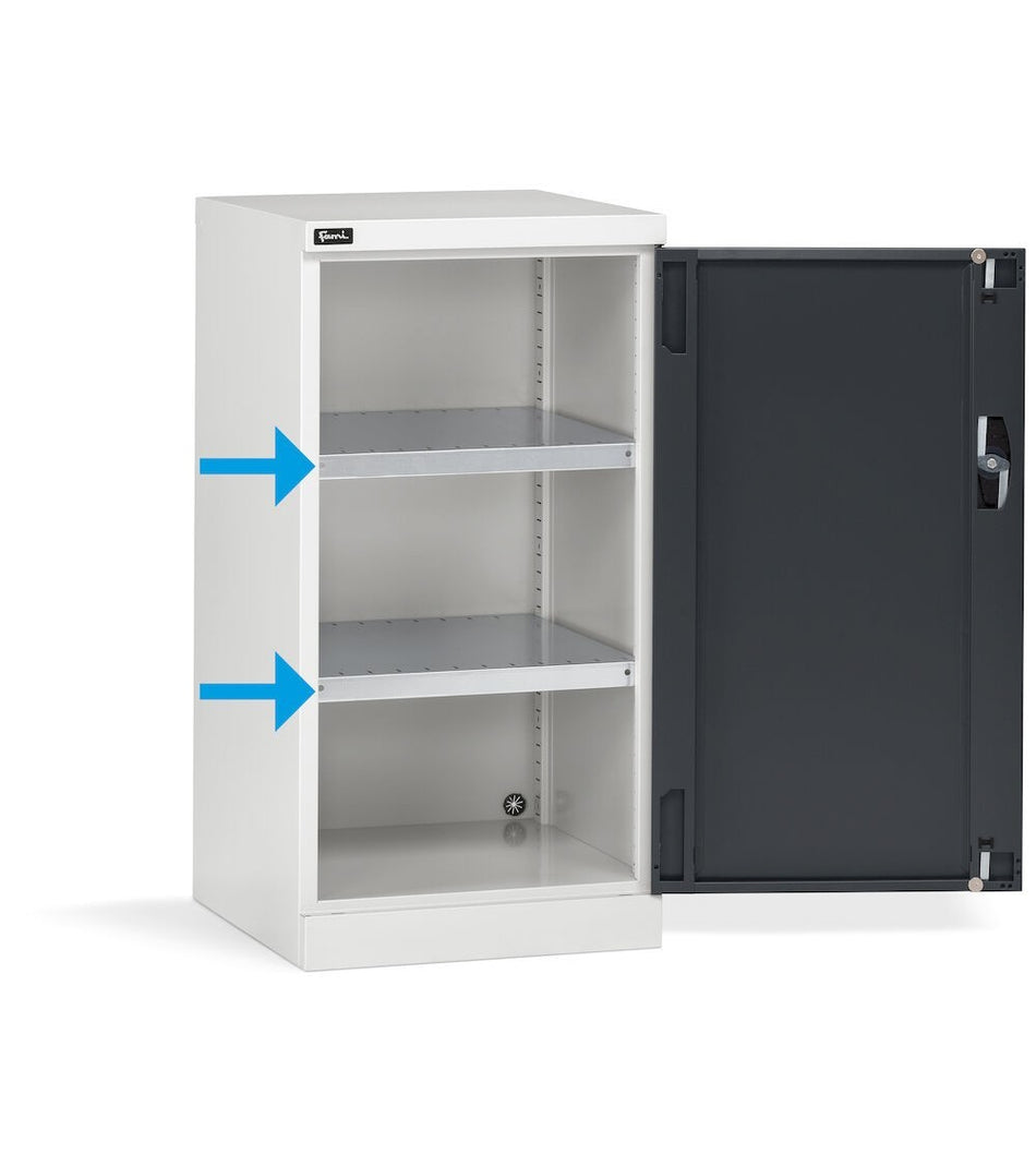 Kit 2 pian fessurati per armadi perform - dim. mm L=484 P=500 A=35