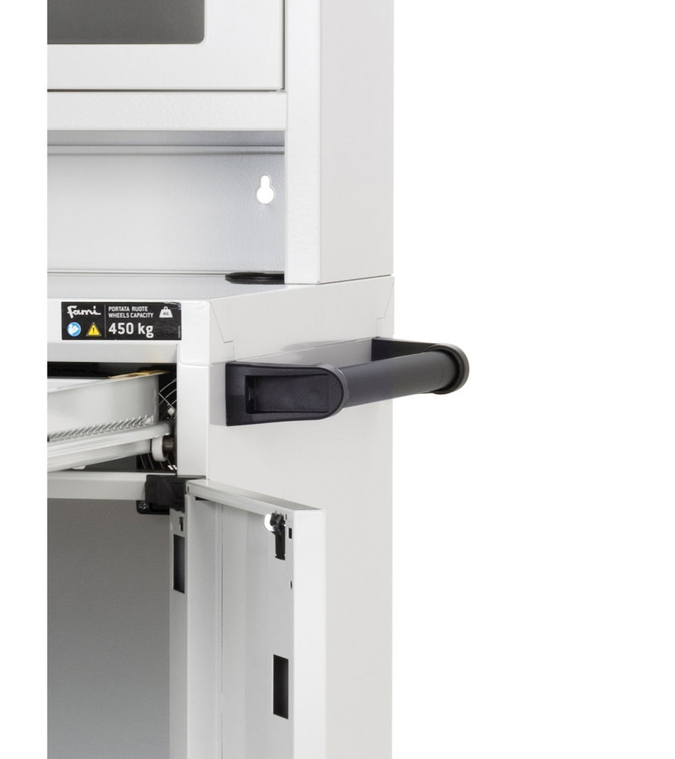 Maniglia per carrelli combi CL E FAS1600 - dim. mm L=502 P=80 A=46