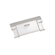 Mascherina parapolvere in polistirolo trasparente per contenitori COC003B