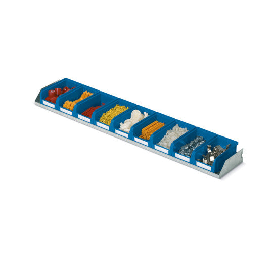 FOX shelf + 9 COMPACT containers size 1 - Dim. 974x150 mm