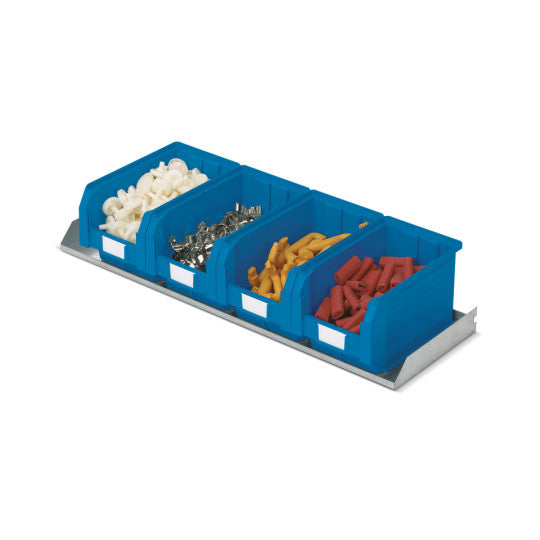 Mensola FOX + 4 Contenitori COMPACT misura 3 - Dim. 974x295 mm