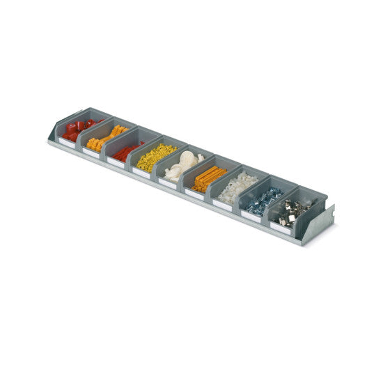 FOX shelf + 9 COMPACT containers size 1 - Dim. 974x150 mm