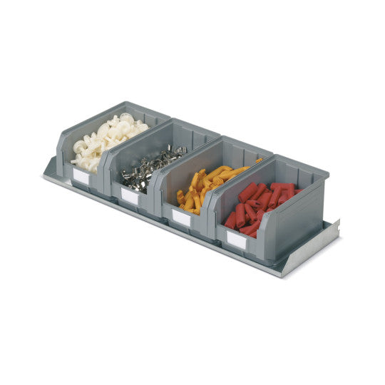 FOX shelf + 4 COMPACT containers size 3 - Dim. 974x295 mm
