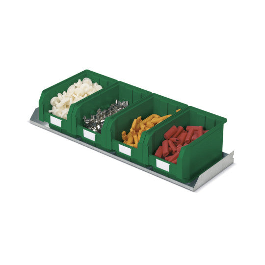 FOX shelf + 4 COMPACT containers size 3 - Dim. 974x295 mm