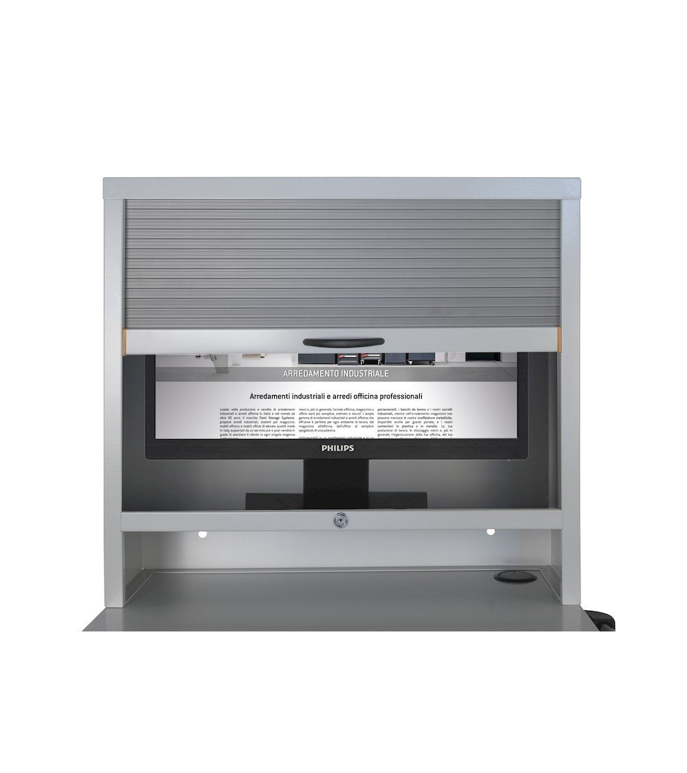 Upper cabinet master cs key comfort c0 with roller shutter - dim. mm L=714 D=247 A=650