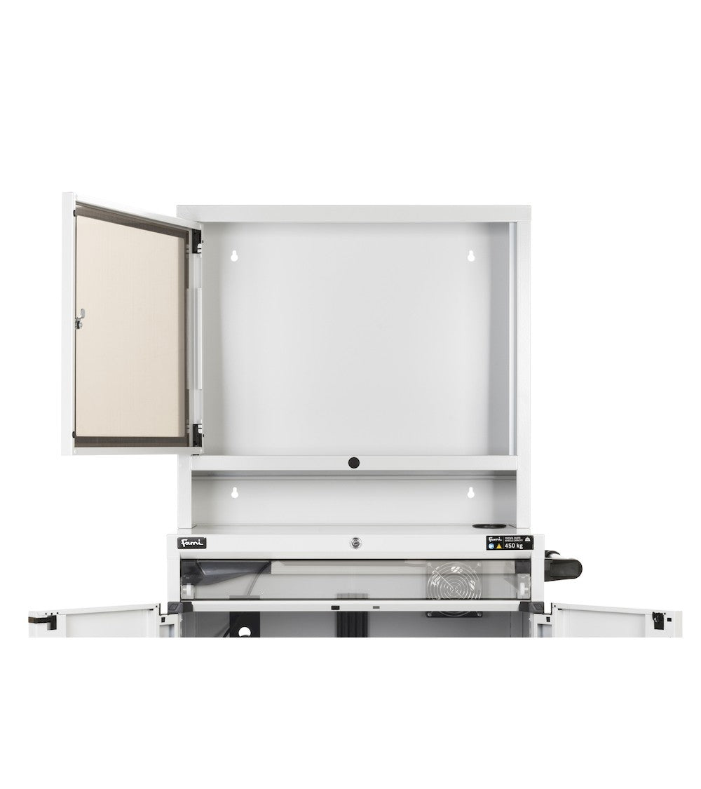 Upper cabinet master cs key comfort C0 with polycarbonate door - dim. mm L=714 D=247 A=650