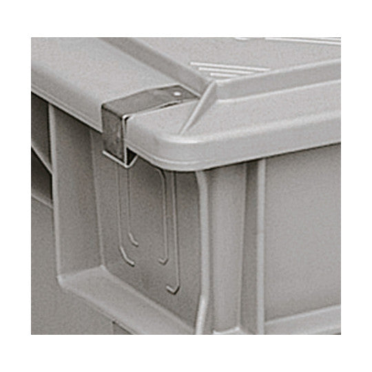 Snap spring for lid closure for MINERVA series boxes