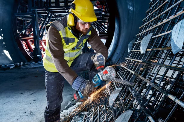 GWX 18V-15 SC (125 mm) Smerigliatrice angolare a batteria BITURBO con sistema X-LOCK