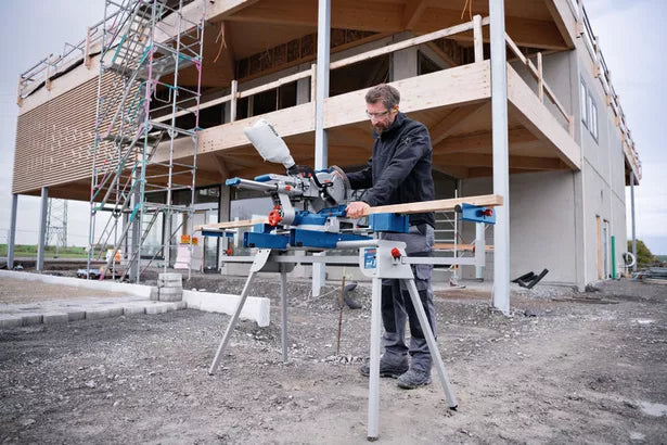 GCM 18V-254 D Troncatrice radiale a batteria BITURBO