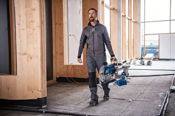 GCM 18V-254 D Troncatrice radiale a batteria BITURBO