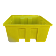 Vasca di raccolta in polietilene (con rialzo interno opzionale)