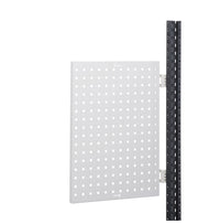 Lochwand/Boden mit Scharnieren - Maße mm L=647 T=60 A=496