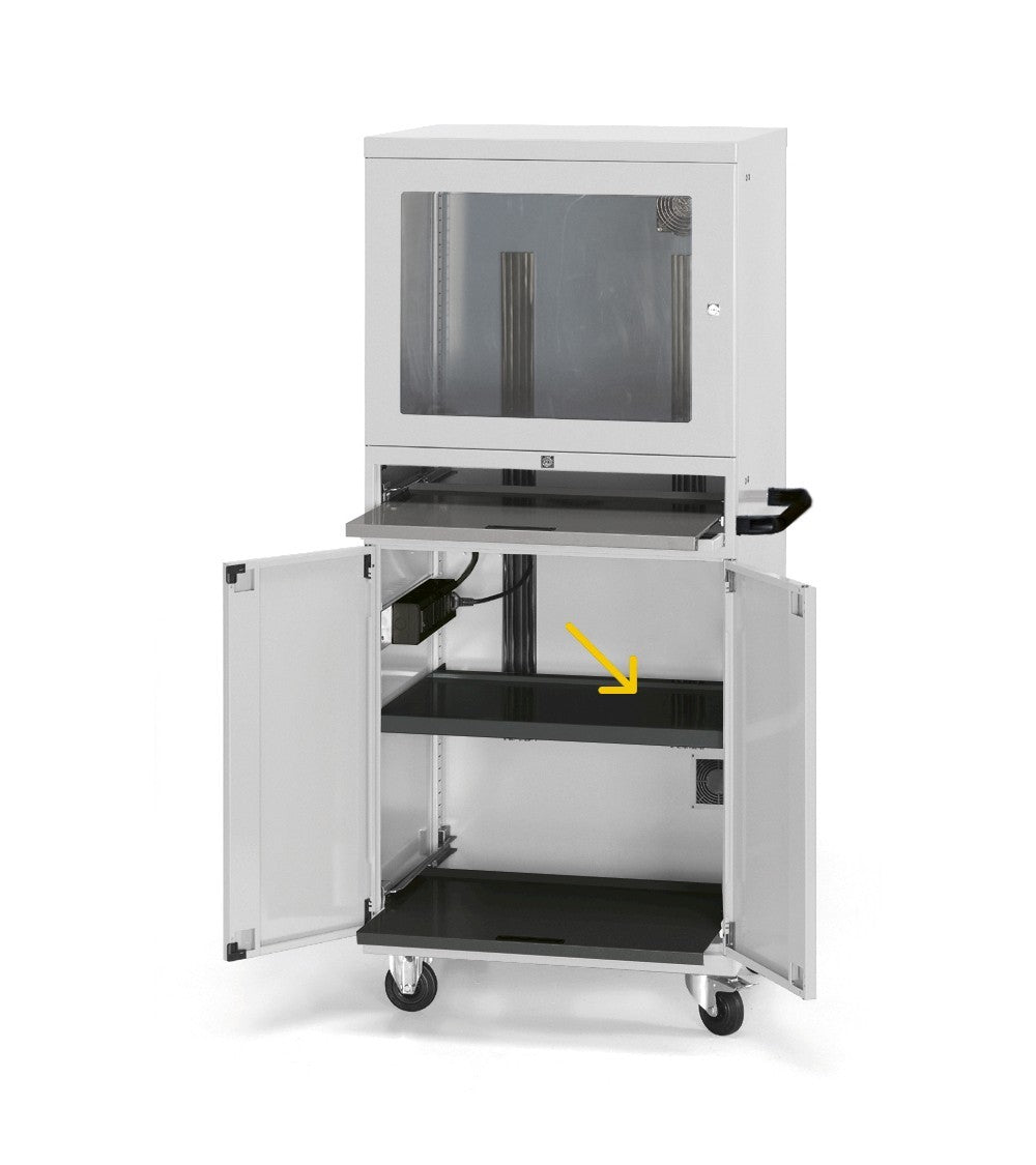 Adjustable shelf for fas1600 wardrobe complete with hooks - dim. mm L=688 D=591 A=38