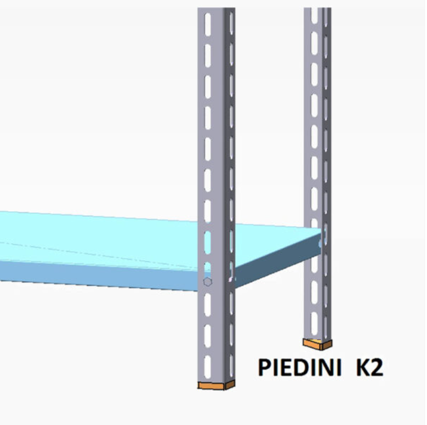 4er-Set Kunststofffüße - GRIMA