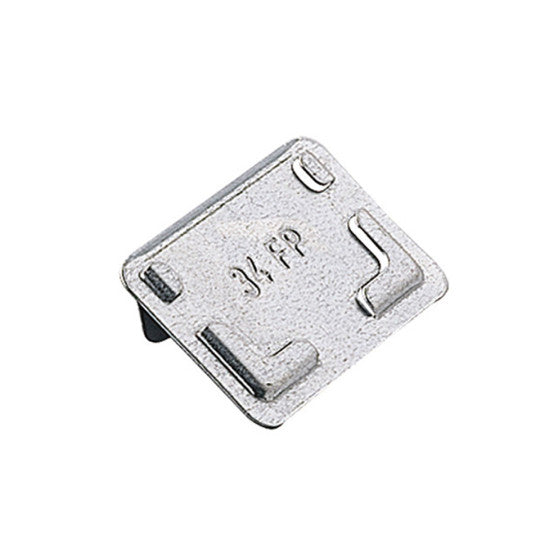 Porta cartellino inclinato zincato per contenitori COC3A2 COC003 COC004 COC4A2