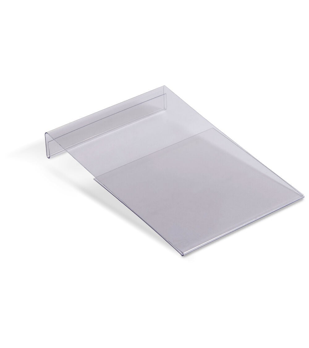 Porta etichette per cassette divisorio euro box - dim. mm L=74 P=9 A=104