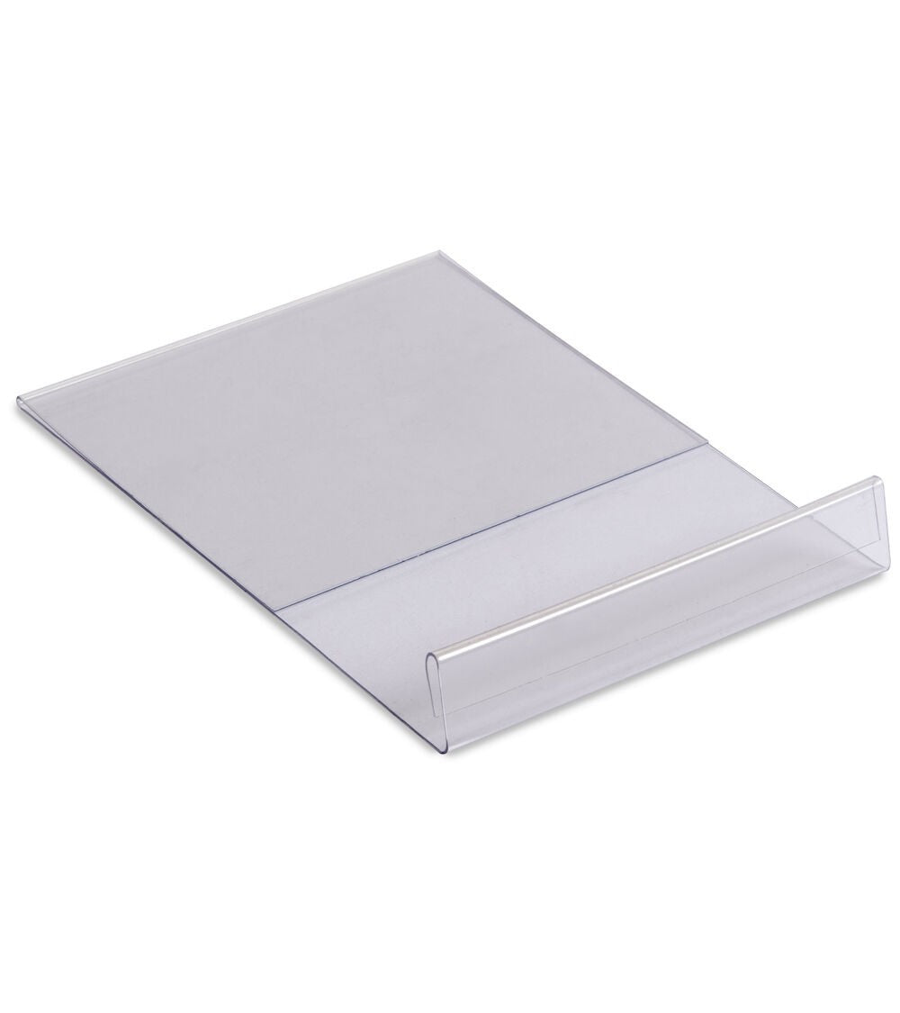 Label holder for euro box divider cassettes - dim. mm L=74 D=9 A=104