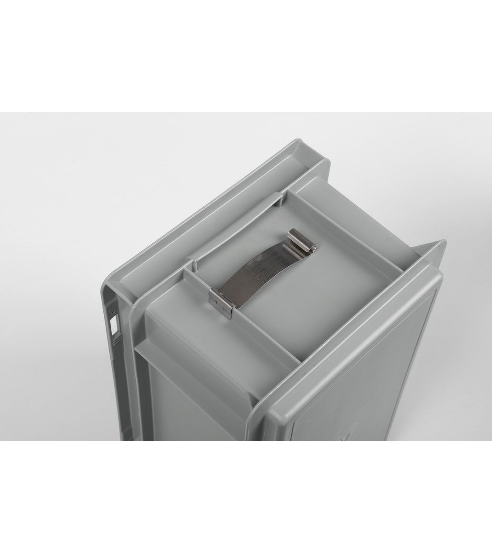 Porta etichette per cassetta euro box - dim. mm L=84 P=13 A=20