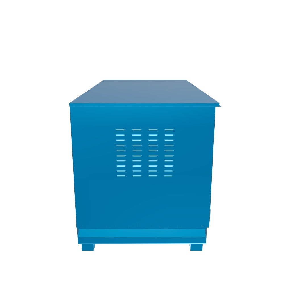 Metallschrank für 8 200-Liter-Fässer