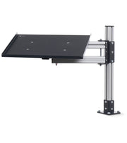 Ausziehbarer Arm mit geneigter Ablage - Maße mm L=745 T=480 A=552