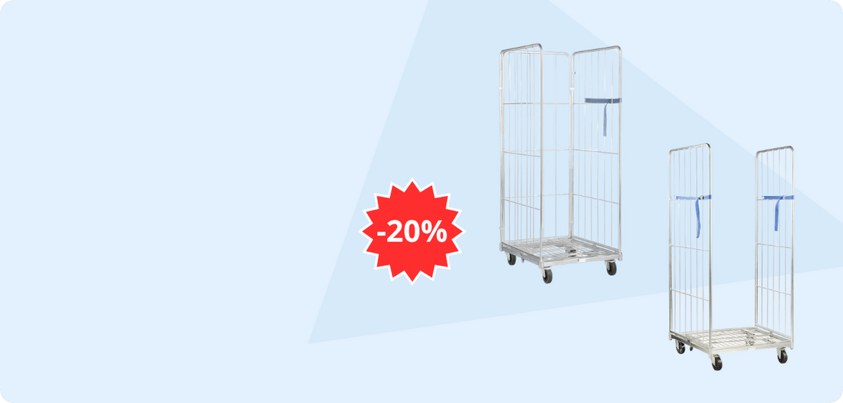 Roll container
-20% e consegna in 3 giorni sui modelli più richiesti