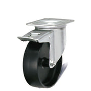 Ruota girevole in nylon con freno - Serie ATHENA