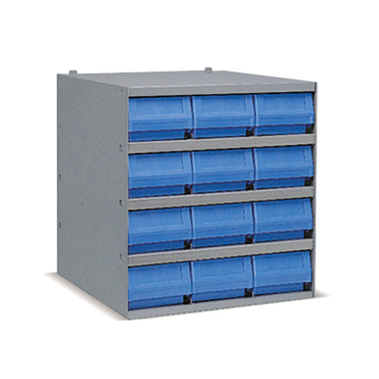 RK-BOX shelf with 12 RK containers - type A 