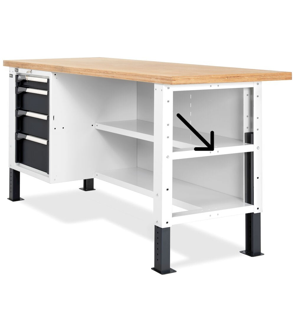 Support for additional intermediate half-plane